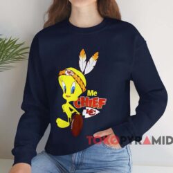 1994 Kansas City Chiefs Tweety Bird Shirt 4 1994 Kansas City Chiefs Tweety Bird Shirt Navy Sweatshirt