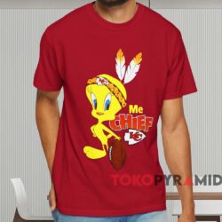 1994 Kansas City Chiefs Tweety Bird Shirt Red T shirt