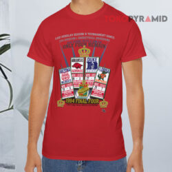 1994 Ncaa Final Four Only Four Remain Red T shirt