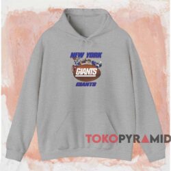 1994 New York Giants Looney Tunes Shirt 2 1994 New York Giants Looney Tunes Shirt Grey Hoodie