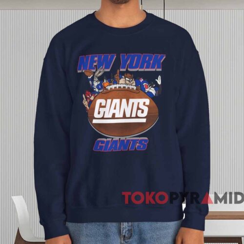 1994 New York Giants Looney Tunes Shirt Navy Sweatshirt 1994 New York Giants Looney Tunes Shirt Navy Sweatshirt