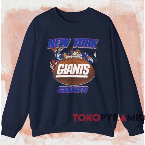 1994 New York Giants Looney Tunes Shirt Navy Sweatshirt 1994 New York Giants Looney Tunes Shirt Navy Sweatshirt
