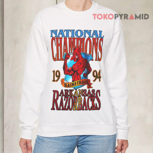 1994 Razorbacks National Champions Mad Hog Sweatshirt