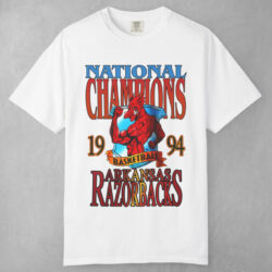 1994 Razorbacks National Champions Mad Hog T shirt