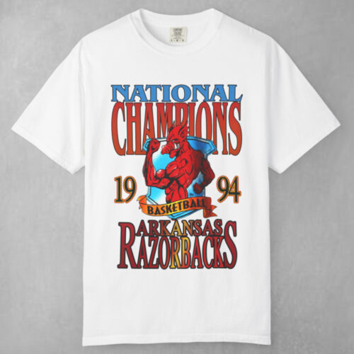 1994 Razorbacks National Champions Mad Hog T shirt