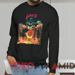 1994 Slayer European Intervention Tour T-shirt 2 1994 Slayer European Intervention Tour T shirt Black Sweatshirt