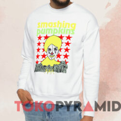 1994 The Smashing Pumpkins Clown T-shirt 4 1994 The Smashing Pumpkins Clown T shirt White Sweatshirt