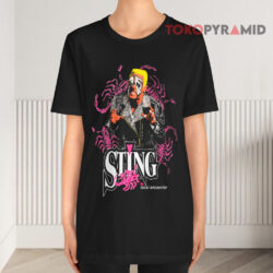 1994 Wcw Sting Official Licensed Vintage Wrestling Black T shirt