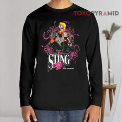 1994 Wcw Sting Official Licensed Vintage Wrestling Long sleeved