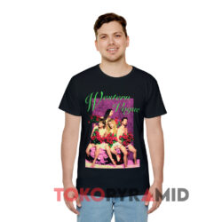 1994 Western Vogue Any Damn Place That Will Take Us Tour Black T shirt Front