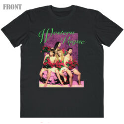 1994 Western Vogue Any Damn Place That Will Take Us Tour T shirt Front