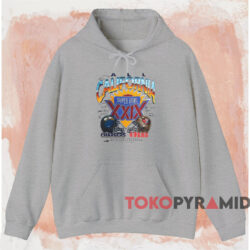 1995 All California Super Bowl XXIX Chargers vs 49ers T-shirt 2 1995 All California Super Bowl Xxix Chargers Vs 49ers T shirt Grey Hoodie