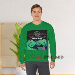 1995 Budweiser King Of Beers Shirt 3 1995 Budweiser King Of Beers Green Sweatshirt