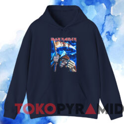 1995 Iron Maiden Year Of The Beast T-shirt 4 1995 Iron Maiden Year Of The Beast T shirt Navy Hoodie