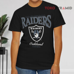 1995 Oakland Raiders Nfl Black T shirt