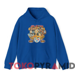 1995 Pittsburgh Steelers AFC Champions Caricature T-shirt 2 1995 Pittsburgh Steelers Afc Champions Caricature T shirt Blue Hoodie