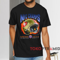 1995 San Francisco 49ers Nfc Champs T shirt Black T shirt
