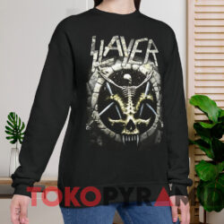 1995 Slayer Divine Intervention T-shirt 3 1995 Slayer Divine Intervention T shirt Black Sweatshirt