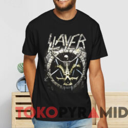 1995 Slayer Divine Intervention T shirt Black T shirt
