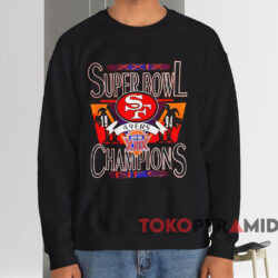 1995 Super Bowl XXIX San Francisco 49ers T-shirt 3 1995 Super Bowl Xxix San Francisco 49ers T shirt Black Sweatshirt