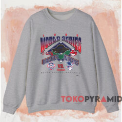 1995 World Series Braves Vs Indians Shirt 4 1995 World Series Braves Vs Indians Shirt Grey Sweatshirt