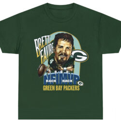 1996 Green Bay Packers Brett Favre Back to Back T-Shirt 5 1996 Green Bay Packers Brett Favre Back Back T shirt
