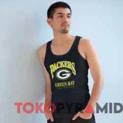 1996 Green Bay Packers National Football League T shirt Black TankTop