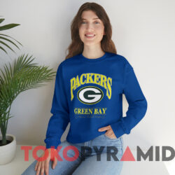 1996 Green Bay Packers National Football League T shirt Blue Sweatshirt