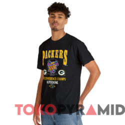 1996 Green Bay Packers Nfc Conference Champs T shirt Black T shirt