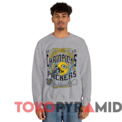1996 Green Bay Packers Super Bowl XXXI Champions T-shirt 3 1996 Green Bay Packers Super Bowl Xxxi Champions T shirt Grey Sweatshirt