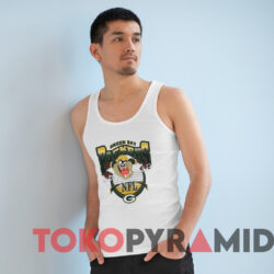 1996 Green Bay Packers Tasmanian Devil Nfl Football T shirt White TankTop