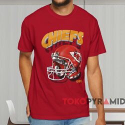 1996 Nfl Kansas City Chiefs Helmet Shirt Red T shirt