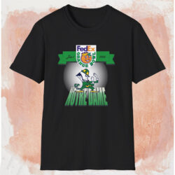 1996 Notre Dame Orange Bowl Shirt Black T shirt