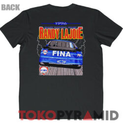 1996 Randy Lajoie Nascar Busch Grand National Series Double Sided T shirt Back