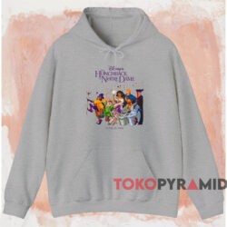 1996 The Hunchback Of Notre Dame T-shirt 2 1996 The Hunchback Of Notre Dame T shirt Grey Hoodie