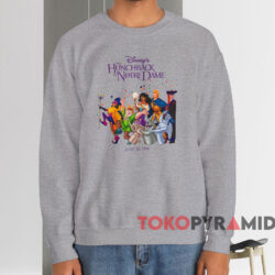 1996 The Hunchback Of Notre Dame T-shirt 3 1996 The Hunchback Of Notre Dame T shirt Grey Sweatshirt