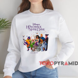 1996 The Hunchback Of Notre Dame T-shirt 4 1996 The Hunchback Of Notre Dame T shirt White Sweatshirt