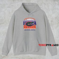 1996 University Of Florida Gators National Champions Shirt Grey Hoodie