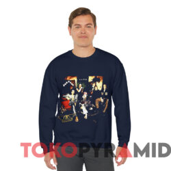 1997 Aerosmith Nine Lives North American Tour T-Shirt 3 1997 Aerosmith Nine Lives North American Tour T shirt Navy Sweatshirt