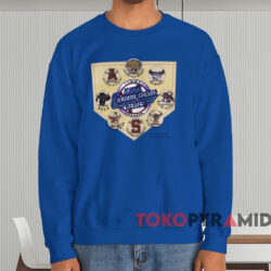 1997 Ncaa College World Series Shirt Blue Sweatshirt