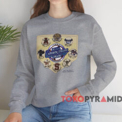 1997 Ncaa College World Series Shirt Grey Sweatshirt