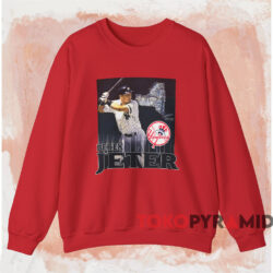 1997 New York Yankees Derek Jeter Tee 4 1997 New York Yankees Derek Jeter Tee Red Sweatshirt