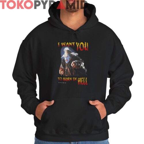 1997 Spawn Violator Clown I Want You To Burn In Hell Shirt