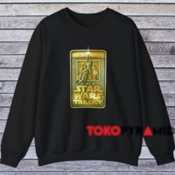 1997 Star Wars Trilogy Shirt 4 1997 Star Wars Trilogy Shirt Black Sweatshirt