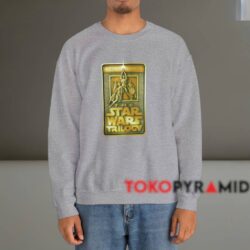 1997 Star Wars Trilogy Shirt 3 1997 Star Wars Trilogy Shirt Grey Sweatshirt