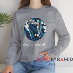 1997 U2 Discothèque T shirt Grey Sweatshirt