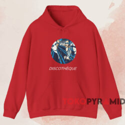 1997 U2 Discothèque T shirt Red Hoodie