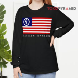 1997 Vintage Marilyn Manson American Antichrist Shirt 3 1997 Vintage Marilyn Manson American Antichrist Long sleeved Front