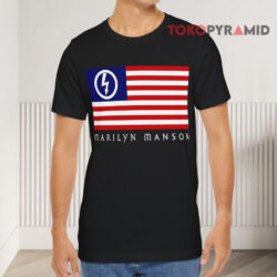 1997 Vintage Marilyn Manson American Antichrist T shirt Front
