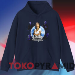 1998 Buffy The Vampire Slayer T shirt Navy Hoodie